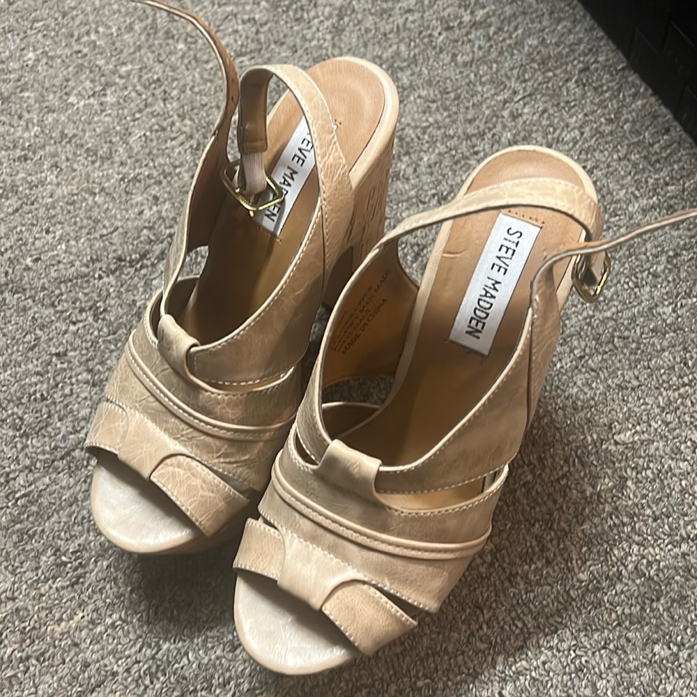Steven madden wedges heels